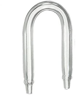 Zonster Durable U-geformte Glasrohr Aquarium Co2 Diffusor prüfen Fish Tank-Schlauch Kohlendioxid-Regulator 15mm