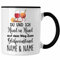 Trendation - Glühweintassen Personalisiert Glühwein Tasse Geschenk Weihnachtsmarkt (Schwarz)