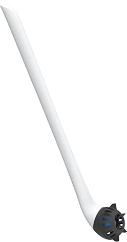 EASYmaxx Toilettenbürste | WC-Bürstenkopf & Spülstein in einem | Kopf abklicken & einfach als WC-Stein nutzen | Silikon-Lamellen für gründliche Flexibilität & Hygiene | Inklusive Bürstenhalter