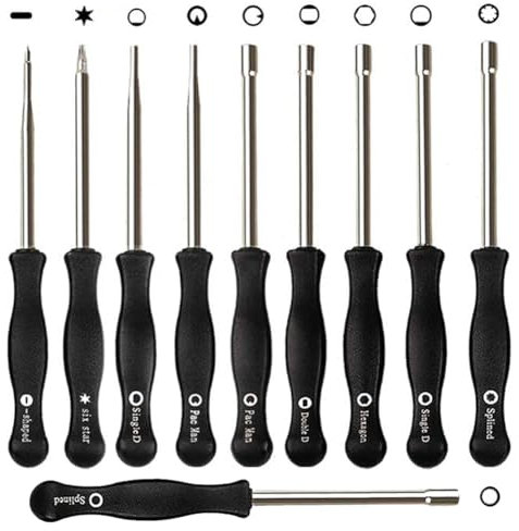 Carburetor Adjustment Tool for 2 Cycle Small Engine Trimmer Weedeater Chainsaw Leaf Blower with Fuel Filter