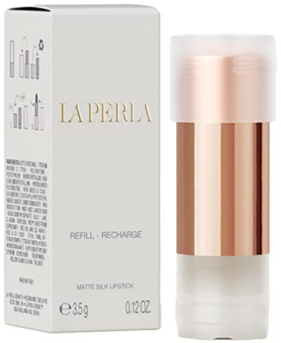 La Perla Beauty, Matte Silk Lipstick Refill, Cinnamon Nude Red