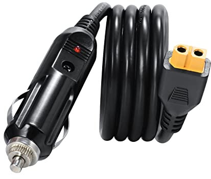 12V 24V Zigarettenanzünder auf XT60 Anschlusskabel Auto Ladegerät Adapter passt tragbare Power Station Lithium Akku Pack Drohne Modell Arcraft Charge,Weit verbreitet Auto LKW Bus Van Boot RV Reise