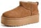 UGG Classic Ultra Mini, Stivali da donna con plateau, Castagna, 42 EU