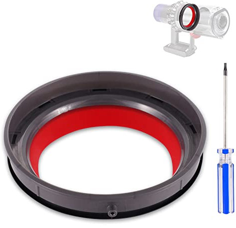 Guarnizione del Secchio della Polvere, Guarnizione Fissa per Aspirapolvere Dyson V10 V11, Anello di Tenuta Fisso di Ricambio, Accessori di Riparazione di Ricambio per Pattumiera per Aspirapolvere(V10)