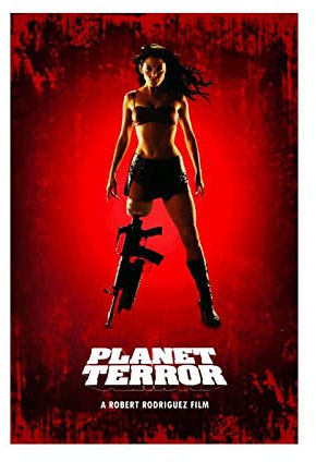 HDTS Film-Planet-Terror-Poster, Leinwand, Schlafzimmer, Dekoration, Sport, Landschaft, Büro, Raumdekoration, Geschenkrahmen: 30 x 45 cm