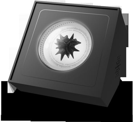 Ferrofluid Visualizer Lamp, Sound Sensitive Magnetic Liquid Table Lamp with Back-lit Design, Music Visualization and Visual Enjoyment, Relax Destress, for Cool Gadgets for Men