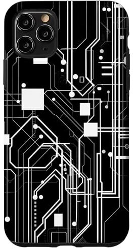 Carcasa para iPhone 11 Pro Max Placa de circuito electrónico Ingeniería informática CPU GPU