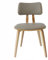 Preferspace PU Leder Esszimmerstuhl Moderner Holzstuhl Zuhause Schreibtischstuhl Kaffeestuhl, Max Load 150KG (Multiple Colors) Bequeme Wohnräume