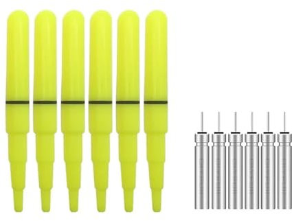 6Pcs Angeln Stick Angeln Leuchtend Leuchtet Stick Leuchtend Float Leucht Outdoor Angeln Zubehör