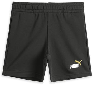 Puma Hybrid-Shorts für Jungen, PUMA Schwarz, Sonnengelb, 9-10 Jahre