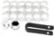 17 mm Auto-Radkappe, Radmuttern-Schraubenabdeckungen, Auto-Reifenkappe, universell, für Kia Rio Ceed Sportage Cerato Soul Sorento