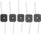 5 Pièces Tete Débroussailleuse Tête De Coupe Plastique Et Fil Tête De Coupe-Bordure Efficace Pour Jardins Et Pelouses Accessoires Pour Coupe-Bordures (5 Pièces)