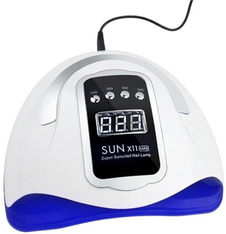 300W Professional Nail Dryer Lamp Powerful 66LEDs UV LED For Nails Drying Gel Polish With Smart Sensor Manicure Machine(SUN X11 MAX)
