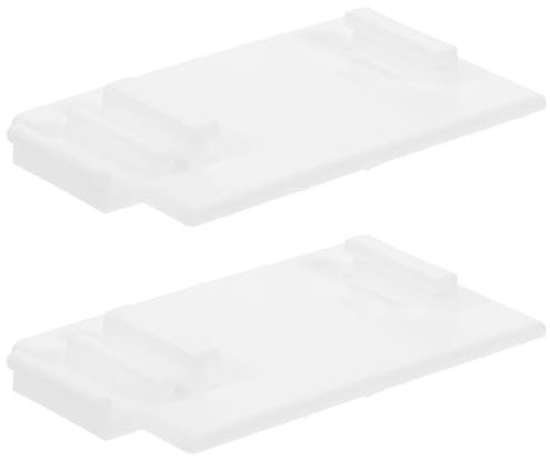 INOOMP 2sets Curtain Bracket Accessories White Self-adhesive Hooks for Roller Blinds Pleated Curtain Fittings No Drill Required for Window Shades