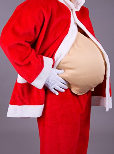 Weihnachtsmann Bauch Bierbauch Fake-Bauch Kostüm Zubehör Fasching