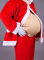 Weihnachtsmann Bauch Bierbauch Fake-Bauch Kostüm Zubehör Fasching
