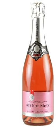 Crémant D?Alsace Rosé Brût Metz 12,0% vol, 0,75l