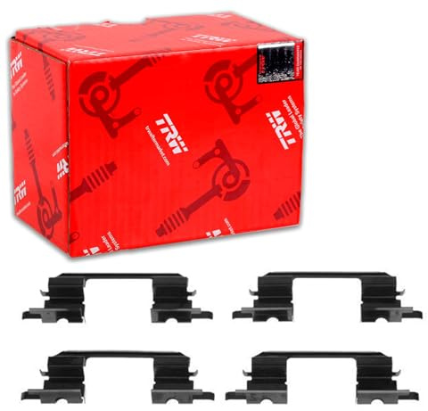 TRW Automotive AfterMarket PFK527 Zubehörsatz, Bremsbelag - (4-teilig) | TRW Zubehör Montage-Satz Bremsbeläge Vorderachse