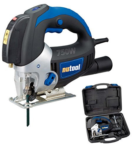 Seghetto Alternativo 750W Nutool NJ750L con Laser guida taglio in Valigetta