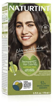 NATURTINT 4G Golden Chestnut Hair Color, 5.75 FZ
