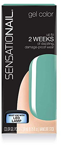 SENSATIONAIL Gel Nail Polish With Manicure Stick, 7.39 ml, Jade Treasure