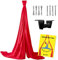 Diabolo Freizeitsport Vertikaltuch Set mit Deckenhalter 6 m in rot, Tips & Tricks Anleitung, Aerial Yogatuch