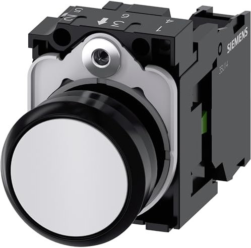 SIEMENS Sirius ACT 3SU11 Drucktasten-Kompletteinheit Tafelmontage, EIN-AUS Schalter, 1-polig