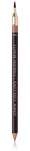 Joan Collins Timeless Beauty Contour Duo Lip Pencil with Brush, Nude