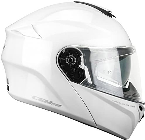 508A-ALV-14 BLANCO (XS) CASCO CONVERTIBLE (BERLINO pinlock) PANTALLA INTERNA EXTRA FUME