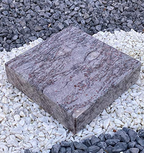 Garden Paradies Handmade Granitsockel Grablaterne Sockel Vasen Sockel Grablampe Grableuchte Grablicht Sockel Lampensockel 3
