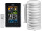 La Crosse Technology WS6835 Station Météo Colorée avec Phases de Lune - Noir & Coque pour article & metteur TFA Dostmann 98.1114.02, blanc, 10,2x 9,5 x 17,5 cm