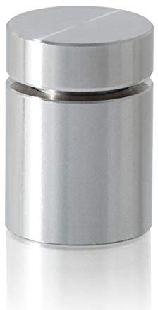 Abstandshalter, Schildhalter, Schilderbefestigung, Klemmhalter, Schrauben Kappen, Schraubenkopf- Abdeckung für Schilder aus hochwertigem Edelstahl MADE IN GERMANY (1, 13 x 13mm Abstandshalter)