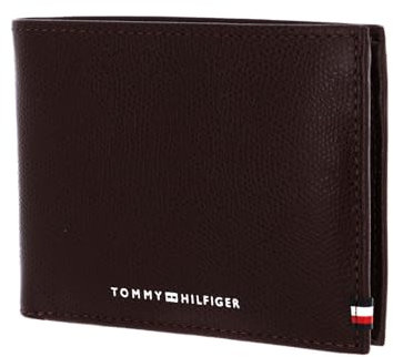 TOMMY HILFIGER Business CC and Coin Wallet Chestnut