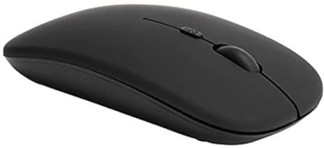 Sxhlseller Mouse Black Wireless Bluetooth 5.0 Silent Office for OS X/Mi/Samsung Laptop Tablets Mute Mouse Accurate Tracking Lightweight and Portable Black Suitable for Library Classroom Bedroom