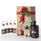 Duroc, Christmas Box Gin, Scatola Regalo per Natale Ottima come Idea Regalo, Combo Gin da 700ml 43% Vol e Toniche + Selezione di 4 Miscele di Spezie Bbq King, Made for Grillers