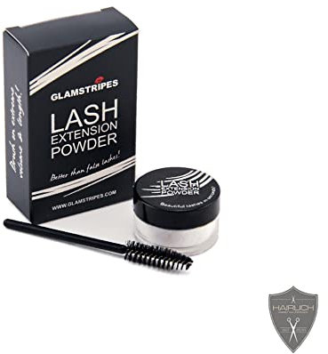 Hairlich® Glamstripes, Wimpernverlängerung, Wimpernextensions mit Fasern, Puderfasern, Wimpern einzeln, Wimpernvolumen, Wimpernverdichtung, Wimpern, Lashes Set, lange Wimpern ohne Kleber