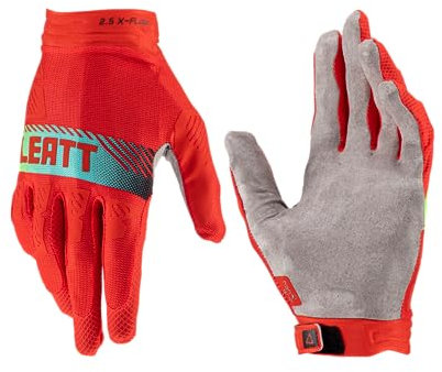 Leatt 2.5 X-Flow Classic Motocross-Handschuhe (Rot, XL)