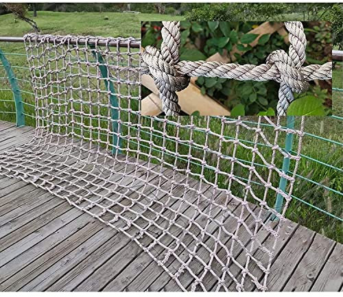 Outdoor-Kletternetz, Kinder-Erwachsenen-Spielplatz, Seil-Kletternetz, Schaukel, Hängemattennetze, Baumhaus-LKW-Anhängernetze, Frachtnetz(Size:100x200cm)