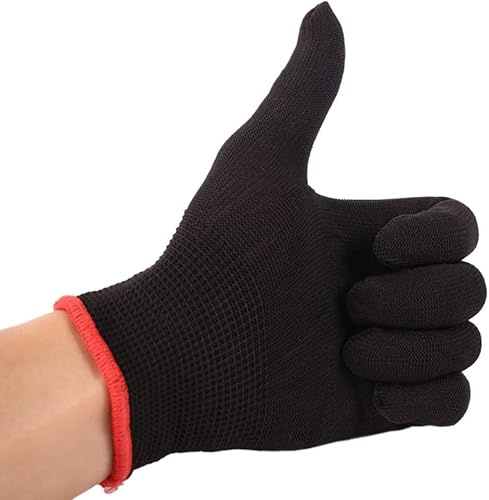 1Pc Gitarre Bass Praxis Anfänger Vollfinger Hand Schutz Handschuh nylon verschleißfeste rutschfeste instrument Gitarre Handschuhe