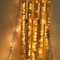 AMOS 300 Super Bright LED Battery Operated 3m Cluster Fairy Lights with Timer for Indoor Outdoor Christmas Tree Garden Decoration (Warm Whhite)