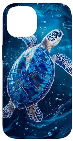 iPhone 14 Sea Turtle Blue Ocean Cute Animal Case