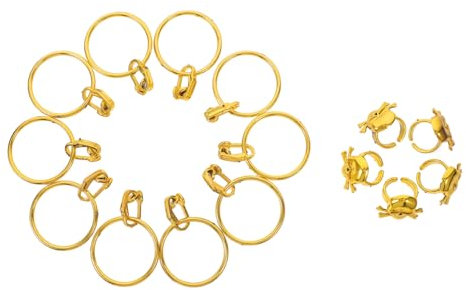 MUSISALY 1satz Piraten Ohrringe Und Ringe Skull Ringe Ohrringe Halloween Kostüm Zubehör Aus Robustem Für Karneval Und Themenpartys