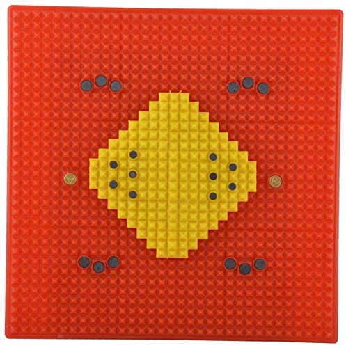 Acupressure MAT Power MAT Plate Foot Massager Board Pyramid Super MAT Magnetic Multi Colour