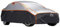 Telo Antigrandine per Auto Copriauto Impermeabile Alta Qualità Protezione Totale Compresi Finestrini Laterali Anti UV Antipolvere Misure 483 x 178 x 120 cm