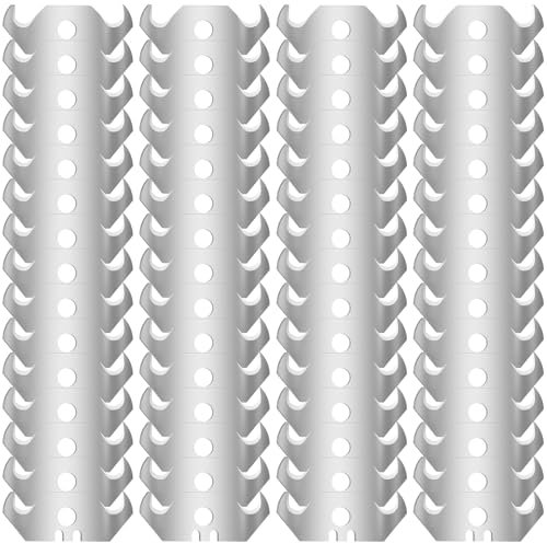 Lot de 60 lames à crochet trapézoïdales pour cutter à moquette - 49 x 32 x 19 mm - Épaisseur de la lame : 0,6 mm - Lames de rechange pour couteaux à moquette, revêtements de sol