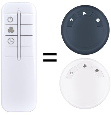 TCNOUMT New Replace Remote Control intended for Honeywell Quietset Stand Fan HSF600 Series HSF600BE HSF600B HSF600WE HSF600W HSF600WE4 HSF600WE1 HSF600BE2