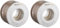Amazon Basics Cable para altavoz de calibre 16 (50 Feet, 15.24 m, 1.3 mm), Transparente (Paquete de 2)