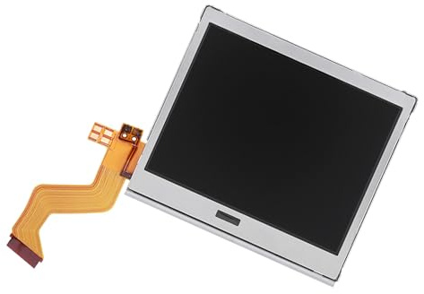 Dpofirs NDSL-LCD-Bildschirm, Oberes LCD-Bildschirm-Display-Ersatzteil für NDSL-Konsole, mit Glasscheibe (auf dem)