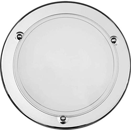 Rabalux Ufo Wand- und Deckenleuchte Chrom/Opal