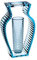 Kartell I Shine, Vase, Bleu
